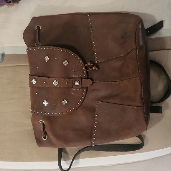 Brand New Patricia Nash suede backpack - Picture 2 of 5